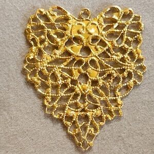 Miriam Haskell Vintage Filigree Connector Stamping